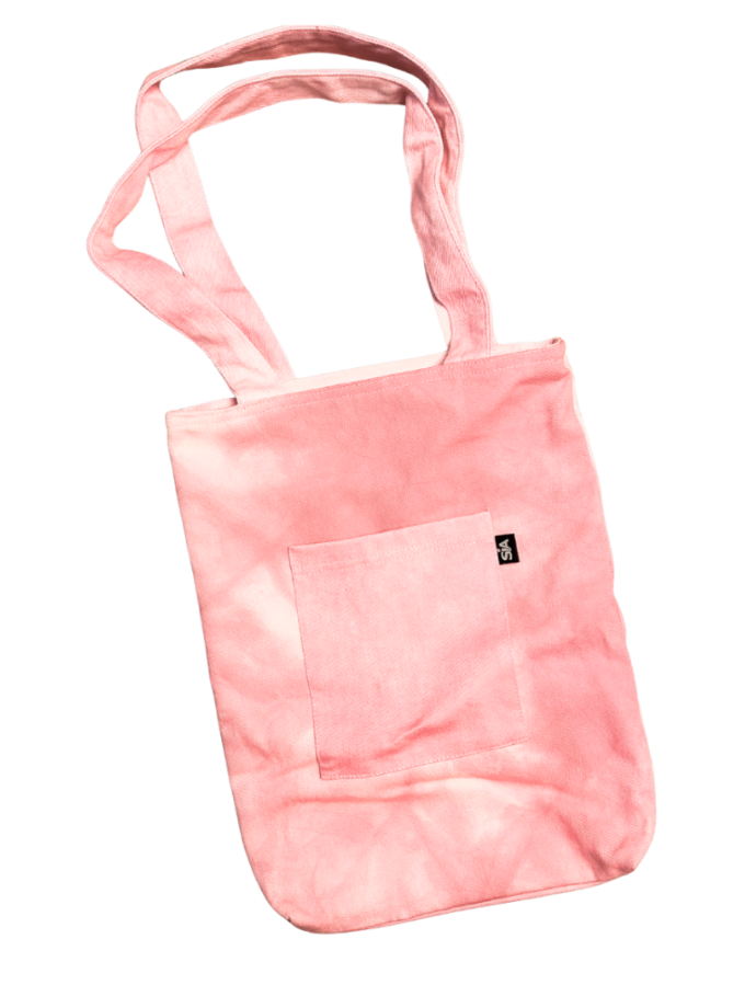 Reversible tie&dye tote